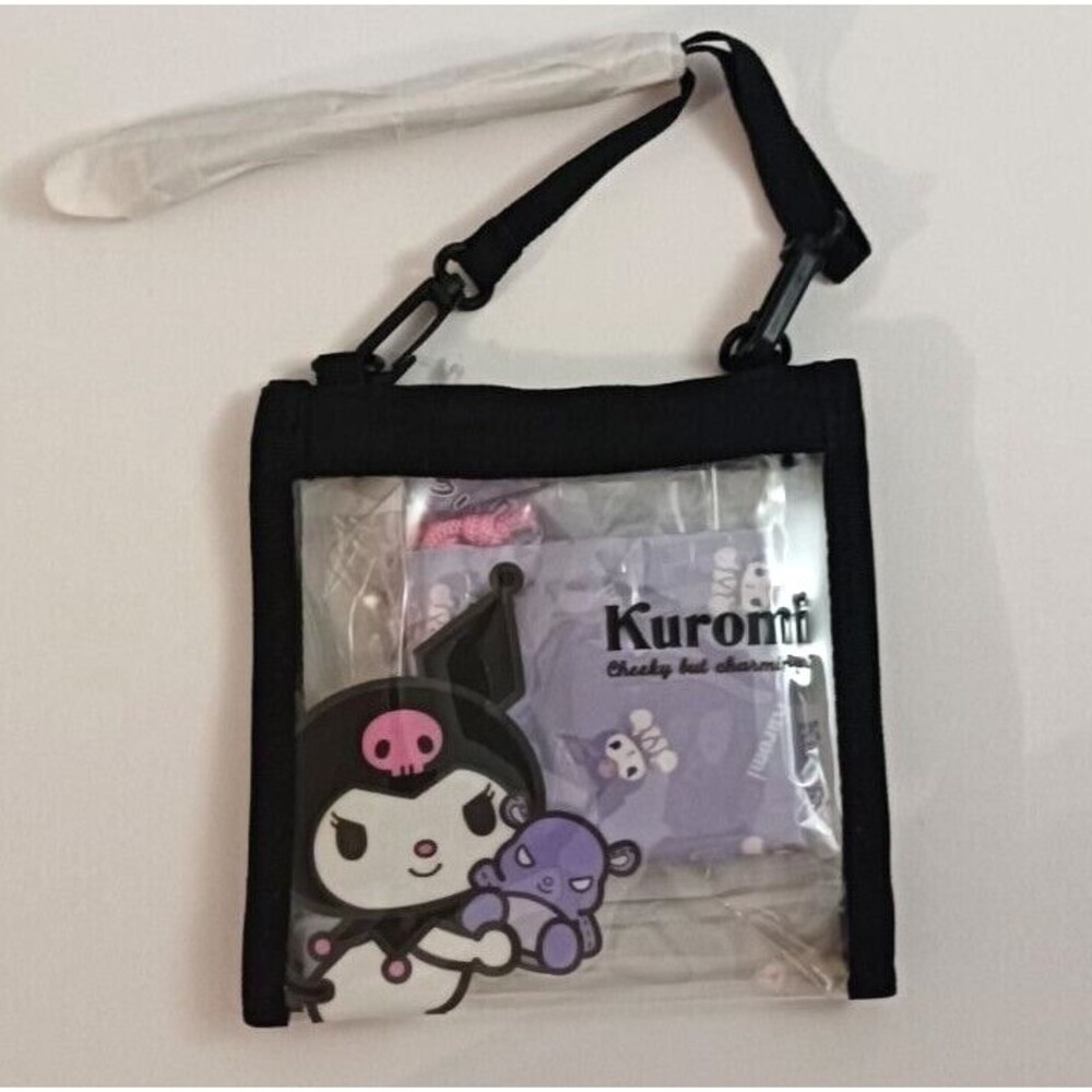Kuromi Transparent Shoulder Bag